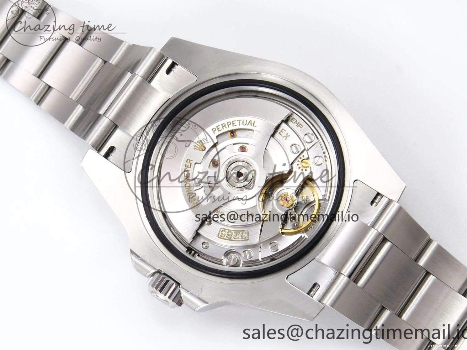 Good Copy Rolex Watches GMT-Master Bracelet Best Practical SH3285 CHS II Oyster GRNR 1019 EF on 904L 1:1 Edition 126710 1223